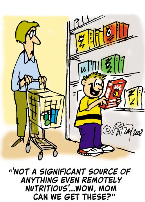 ''Not a significant source of anything even remotely nutritious'...wow, Mom, can we get these?'