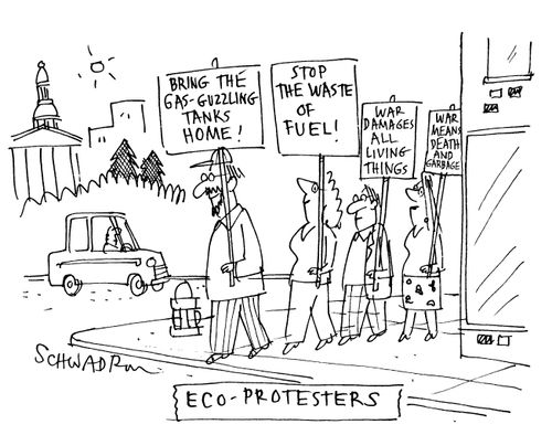 Eco-Protestors.