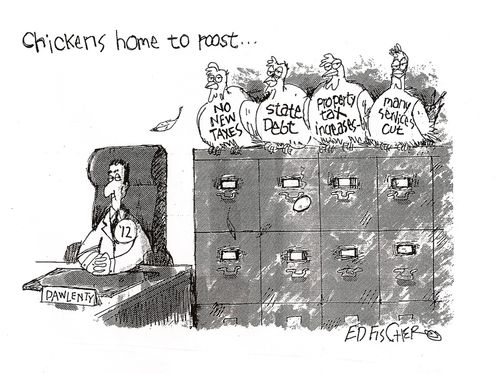 Chickens home to roost...