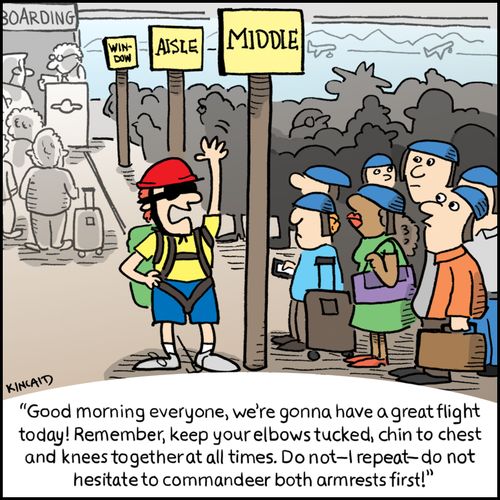 Tour group flight advice.