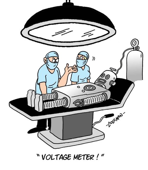 'Voltage meter!'