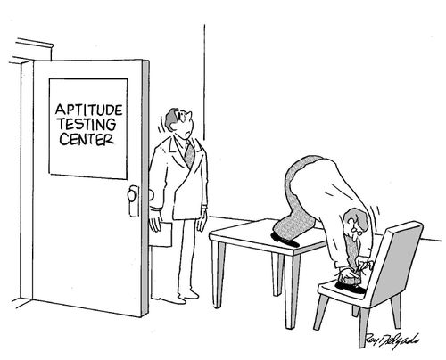 'Aptitude Testing Center.'