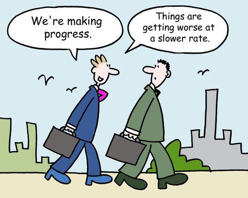 "We're making progress."