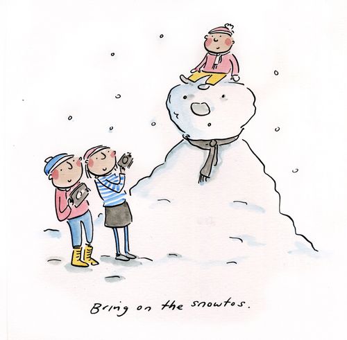 Bring on the snowtos.