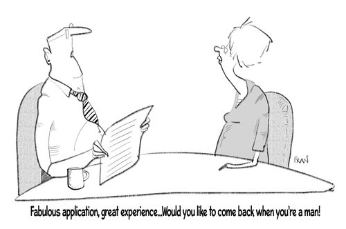"Fabulous application, great experience... Would you like to come back when you're a man!"