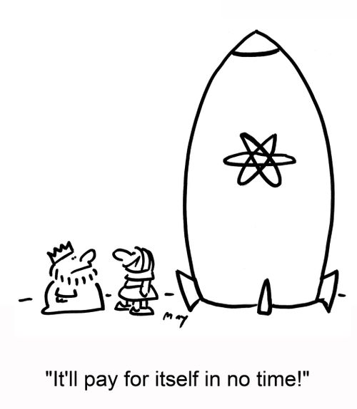 'It'll pay for itself in no time!'