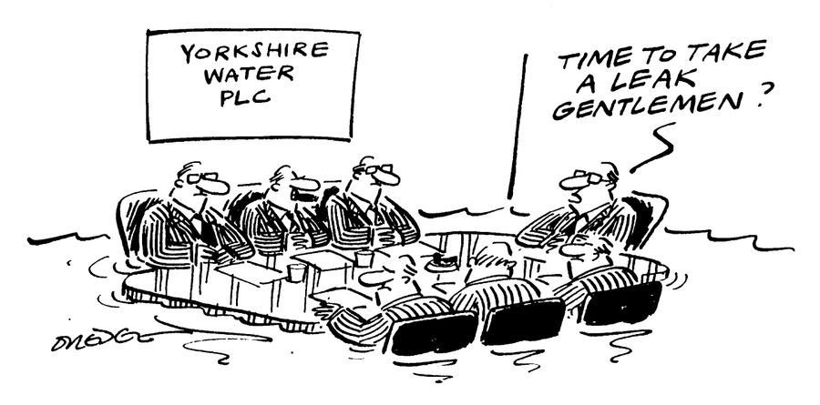 Yorkshire Water - "Time to take a leak Gentlemen ?"