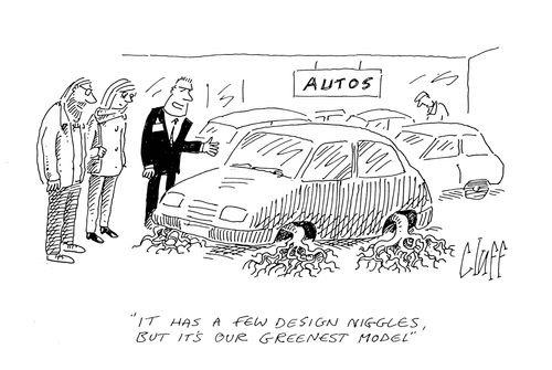 'It has a few design niggles, but it's our greenest model.'