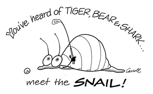 'You've heard of Tiger, Bear and Shark...... meet the snail!'