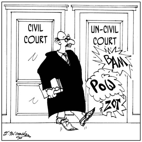 Civil and In-Civil Court