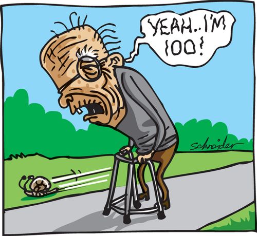 'Yeah...I'm 100!'