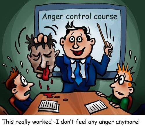Anger control course.