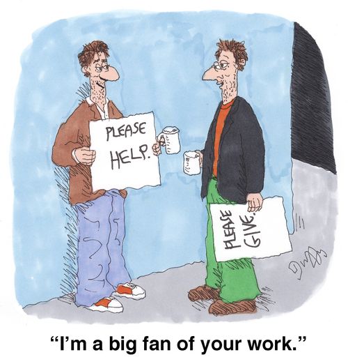 'I'm a big fan of your work.'