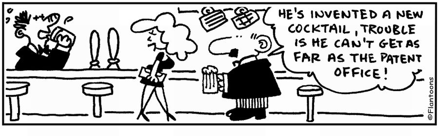 'Invented a new cocktail.' '