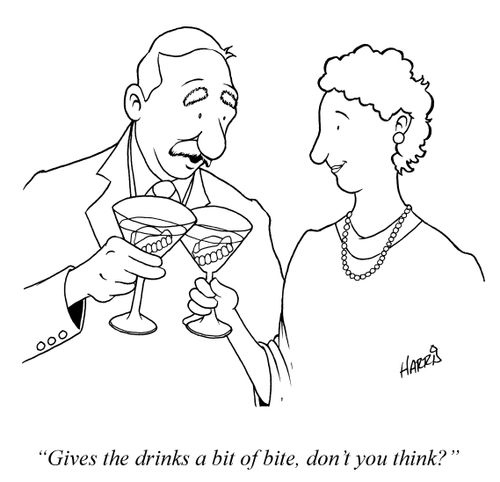 'Gives the drinks a bit of bite, don't you think?'