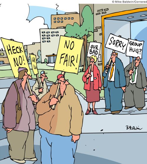 Labour Protests.