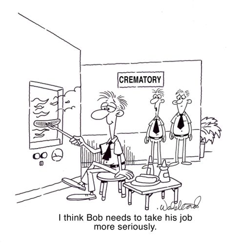 Bob needs to take his job more seriously.