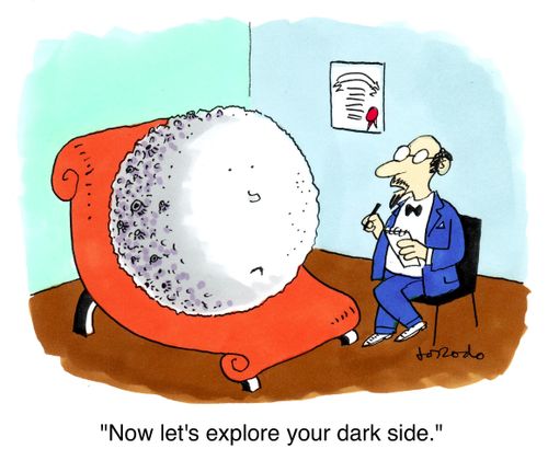 'Now let's explore your dark side.'