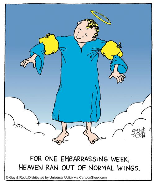 For one embarrassing week, heaven ran out of normal wings,