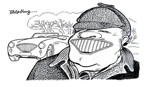 Cars that look like people.