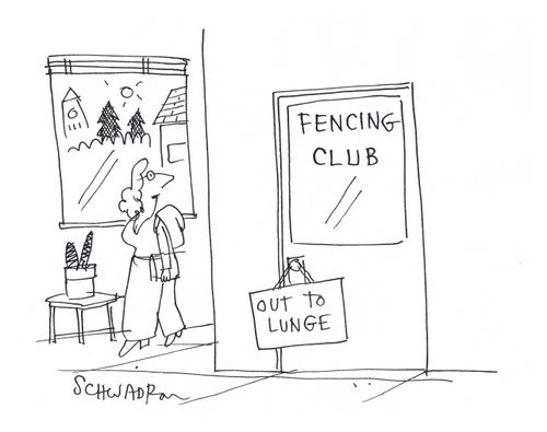 Fencing Club - Out to Lunge.