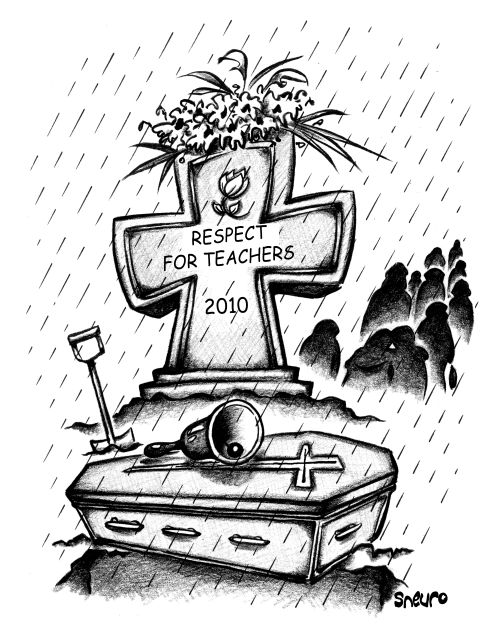 Respect for Teachers Tombstone