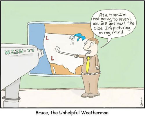 Bruce The Unhelpful Weatherman