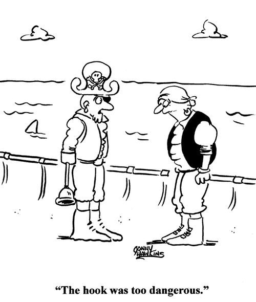 'The hook was too dangerous.'