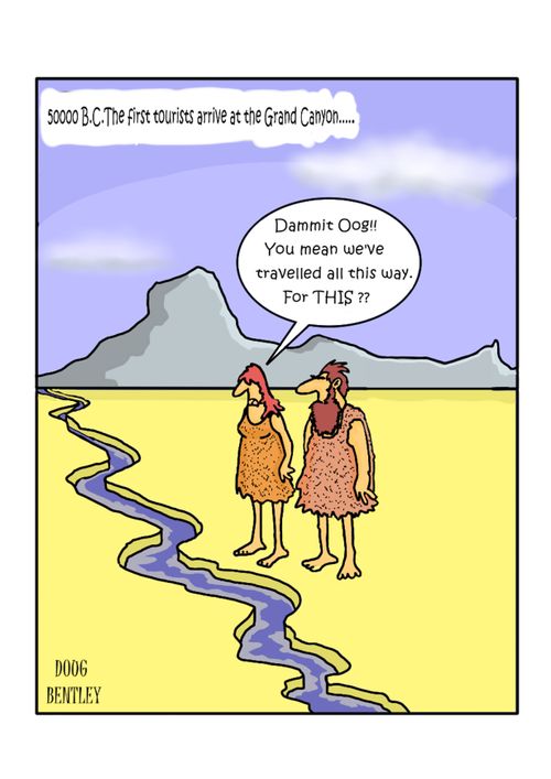 Neolithic tourists visit early Grand Canyon