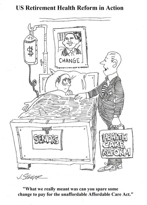 "What we really meant was can you spare some change to pay for the unaffordable Affordable Care Act."
