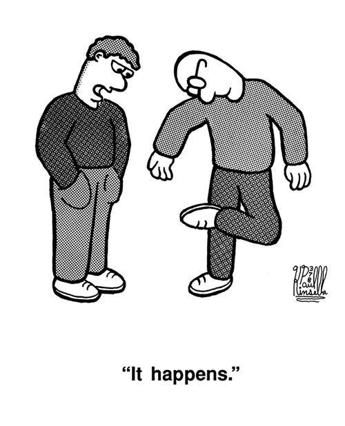 'It happens.'