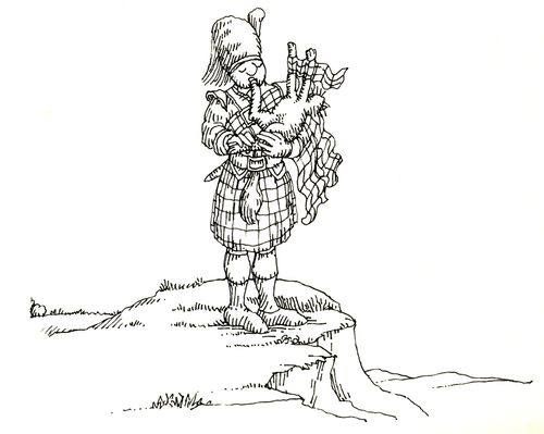 101 uses of a dead cat: bagpipe