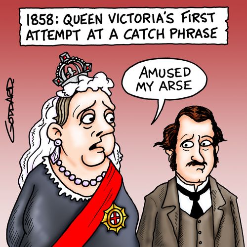 Queen Victoria's first attempt at a catch phrase
