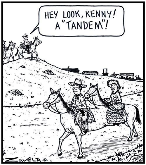 'Hey look,Kenny A 'Tandem''  
