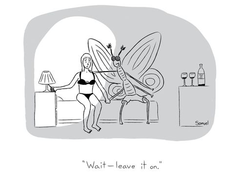"Wait - leave it on."