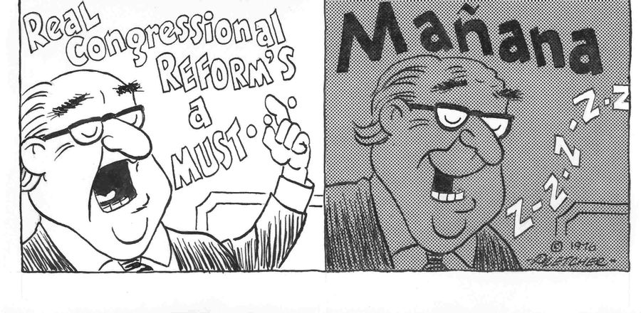 Real Congressional reform's a must.....