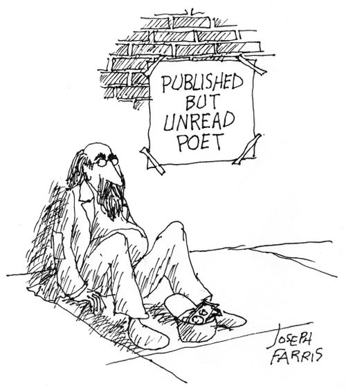 Published but unread poet.