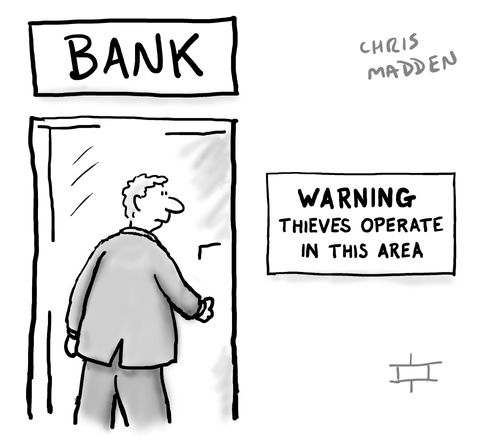 WARNING - Thieves Operate in this Area.