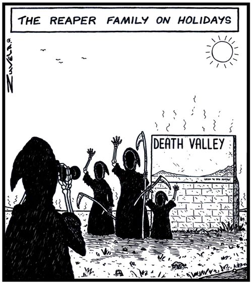 The Reaper family on Holidays 