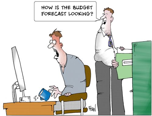 'How is the budget forecast looking?'
