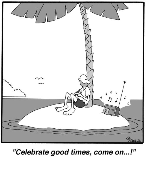 'Celebrate good times, come on...!'
