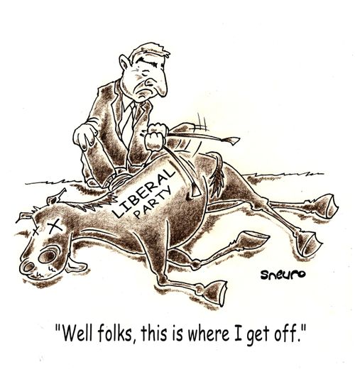 Flogging dead liberal horse.