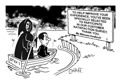 'To help improve your experience, you've been specially selected to participate in our customer satisfaction survey. We welcome feedback!"