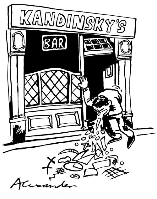 Kandinsky's bar.