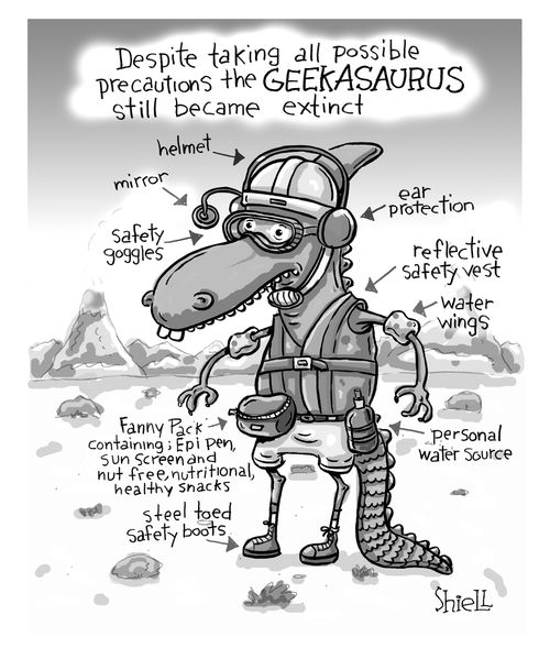 Geekasaurus. 