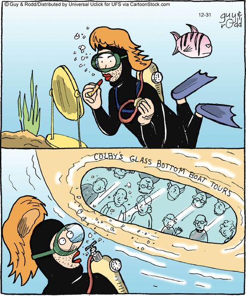 Colay's glass bottom boat tours!