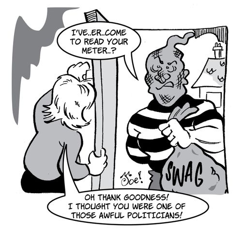 "I've..er..come to read your meter..?"