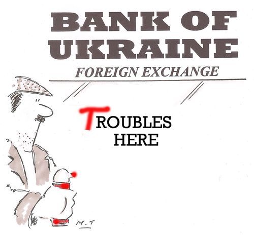 Bank of Ukraine Foreign Exchange: Trouble Here.