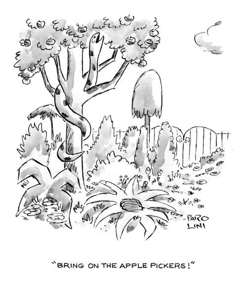 'Bring on the apple pickers!'