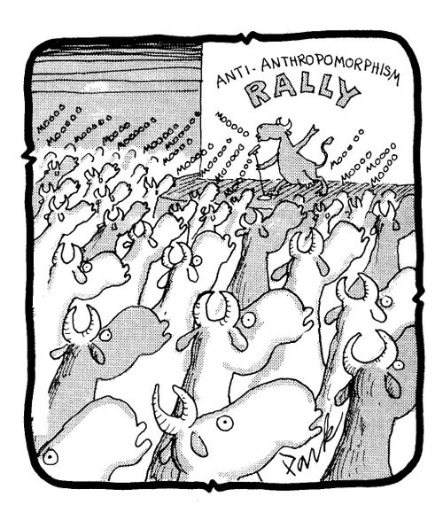 Anti-anthropomorphism rally.